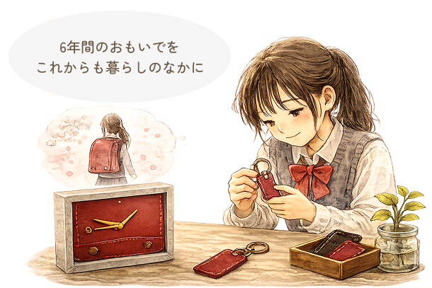 6年間の思い出をこれからも暮らしの中へ。