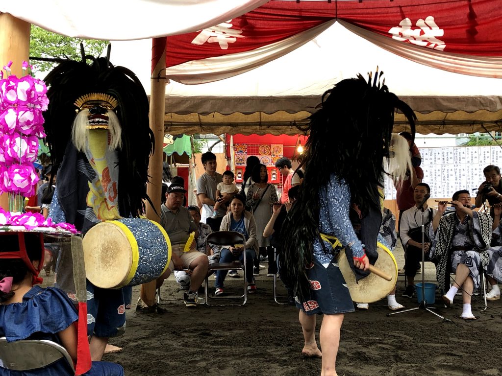 大瀬の獅子舞(八潮市の郷土の祭り)