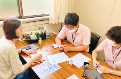 【ランドセル再活用プロジェクト】就労継続支援Ａ型事業所はなももさんと打ち合わせしました！